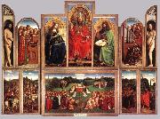 Jan Van Eyck The Ghent Altarpiece painting